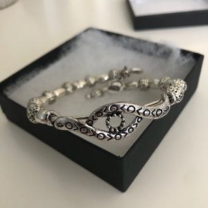 alex and ani silver bracelet